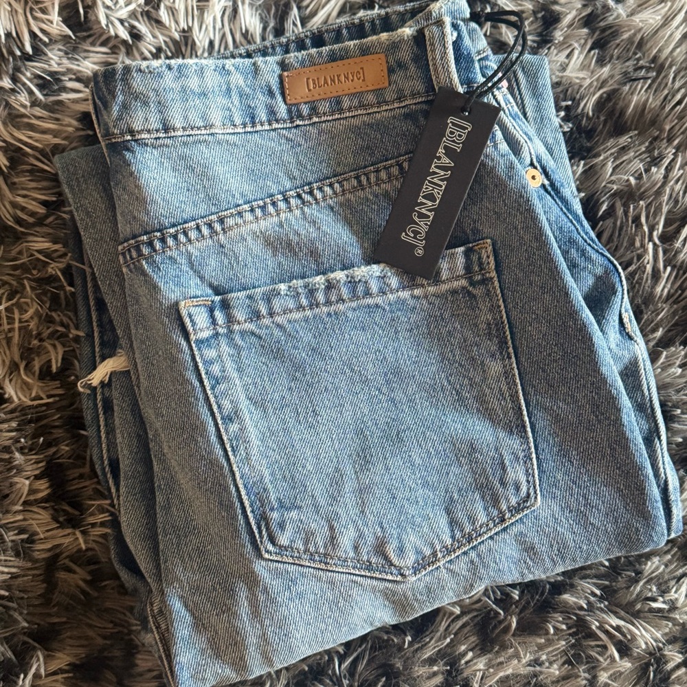Blank NYC Women’s Baxter Ribcage Straight High Waisted Jeans NWT Size 27 - Picture 3 of 10